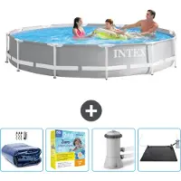 Intex Prism Frame Pool Rund - 366x76 cm - 5-teilig SCB11