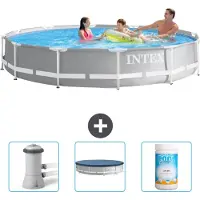 Intex Prism Frame Pool Rund - 366x76 cm - 4-teilig SCB75
