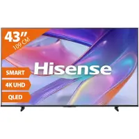 Hisense 43E79S, 109,2 cm (43"), 3840 x 2160 Pixel, QLED, Smart-TV, WLAN, Schwarz