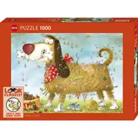 Heye Puzzle At The Dog, 1000 Teile, 1000 Stück(e), Kunst