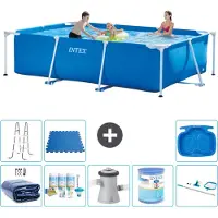 Intex Rechteckiger Frame Pool - 300x200x75 cm - 9-teilig S40183