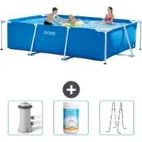 Intex Rechteckiger Frame Pool - 300x200x75 cm - 4-teilig SCB84