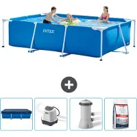 Intex Rechteckiger Frame Pool - 300x200x75 cm - 5-teilig SCB53