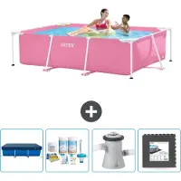 Intex Rechteckiger Frame Pool - 220x150x60 cm - 5-teilig SCB3