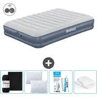 Bestway Luftmatratze - 2-Personen - 152 x 203 x 36 cm - Blau - Inklusive Zubehör