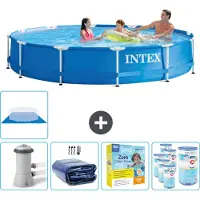 Intex Frame Pool Rund - 366x76 cm - 6-teilig SCB22