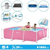 Intex Rechteckiger Frame Pool - 220x150x60 cm - 7-teilig SCB97