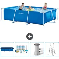 Intex Rechteckiger Frame Pool - 300x200x75 cm - 5-teilig SCB6