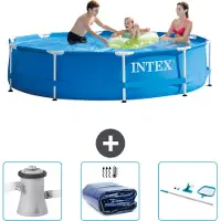 Intex Frame Pool Rund - 305x76 cm - 4-teilig SCB78