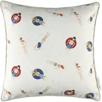 Tom Tailor Kissenbezug "Swim" maritimes Dessin