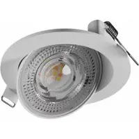Spectrum LED Einbaustrahler Mobilo weiß Ø10,5cm 6,5W 800lm CCT 2700-6500K 360° schwenkbar