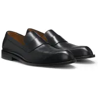 BOSS Loafer aus Leder mit Pennyloafer-Bündchen Grösse 42.5