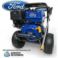DeTec. Ford Benzin-Hochdruckreiniger 13 PS 303 bar 420 cm³ mit Annovi Reverberi Pumpe