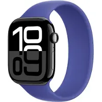 Apple Silikon Solo Loop für Watch Series 1 - 9 / SE (38/40/41 mm) - Größe 5 - Ultramarine