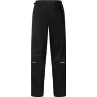 Berghaus Regenhose "PACSMART 2.5L RAIN-PANT", Herren, Gr. XL (54), Länge 29, schwarz, schwarz 29, Obermaterial: 100% Polyamid, Hosen Regenhose, ohne Verschluss, atmungsaktiv, wasserdicht, aus Polyamid