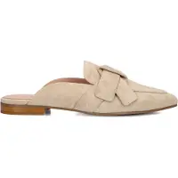 Stefano lauran Damen Slipper E2573f - Beige - Größe 40