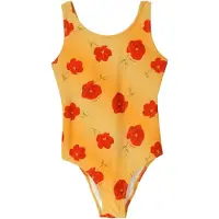 Konges Sløjd Mädchen Bademode Abria Swimsuit Grs - Geel - Größe 104