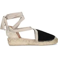 Fred de la bretoniere Damen Espadrilles Romi Luz - Zwart - Größe 38