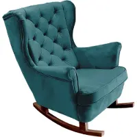 Domo DomoHome Relaxsessel Armlehnensessel Armlehnen Fernsehsessel Loungesessel Polstersessel Couchsessel Armsessel Chair Wohnzimmersessel Ohrensessel | 102x81x95cm | Marine_29860