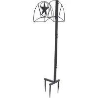 Aibecy Gartenschlauch Halter Stand abnehmbar Wasserleitung Lagerung Organisator mit Boden Pfähle