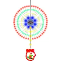 Aibecy Weihnachtslichterketten, Buntes Licht, 8 Beleuchtungsmodi, Feuerwerksförmige Lichter, Dekorationsanhänger, IP65 Wasserdicht, USB Handschuhe