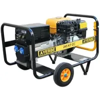 MAESTRO FERRETERO Benzin-Schweißgenerator AY-245 CC mit Kiotsu KT420 Motor 3800 W 180 A einphasig