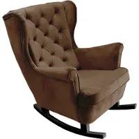 Domo DomoHome Relaxsessel Armlehnensessel Armlehnen Fernsehsessel Loungesessel Polstersessel Couchsessel Armsessel Chair Wohnzimmersessel Ohrensessel | 102x81x95cm | Dark brown_29826
