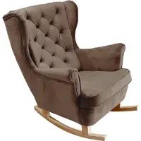 Domo DomoHome Relaxsessel Armlehnensessel Armlehnen Fernsehsessel Loungesessel Polstersessel Couchsessel Armsessel Chair Wohnzimmersessel Ohrensessel | 102x81x95cm | Brown_29814