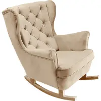 Domo DomoHome Relaxsessel Armlehnensessel Armlehnen Fernsehsessel Loungesessel Polstersessel Couchsessel Armsessel Chair Wohnzimmersessel Ohrensessel | 102x81x95cm | Beige_29801