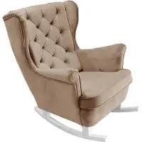Domo DomoHome Relaxsessel Armlehnensessel Armlehnen Fernsehsessel Loungesessel Polstersessel Couchsessel Armsessel Chair Wohnzimmersessel Ohrensessel | 102x81x95cm | Cappucino_29809