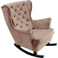Domo DomoHome Relaxsessel Armlehnensessel Armlehnen Fernsehsessel Loungesessel Polstersessel Couchsessel Armsessel Chair Wohnzimmersessel Ohrensessel | 102x81x95cm | Cappucino_29839