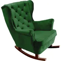 Domo DomoHome Relaxsessel Armlehnensessel Armlehnen Fernsehsessel Loungesessel Polstersessel Couchsessel Armsessel Chair Wohnzimmersessel Ohrensessel | 102x81x95cm | Green_29849