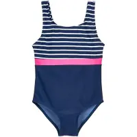 Playshoes UV-Schutz Badeanzug Ringel in marine | Gr.: 122/128