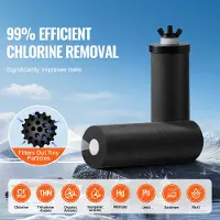 SUGIFT Schwerkraft Wasserfiltersystem Edelstahl Arbeitsplattensystem 7+8,5L Wasserfiltrationssystem, reduziert Blei und bis zu 99 % Chlor, mit 2 Kohlefiltern, Wasserstandsanzeiger, Camping Wohnmobil