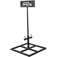 Inter Pack Anhängerkupplungs-Fahrradträgerständer Für 2 Träger 1368 Mm 800 Mm