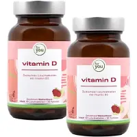 For you Vitamin D Lutschtabletten Doppelpack 88 g Kapseln