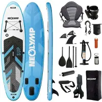 NEOLYMP Aufblasbares Stand Up Paddle Board SUP Komplett-Set