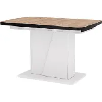Vicco Esstisch Fenaro Goldkraft Eiche/Weiß 120 x 80 cm ausziehbar, Model 56579