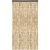 Arsvita Flauschvorhang 90x200 Meliert beige - weiß