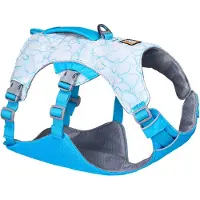 Ruffwear Kühlgeschirr Swamp Cooler Harness Biolumin Blue, Größe: S