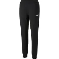 Puma ESS+ Metallic Fleece-Jogginghose Damen black/silver metallic XL