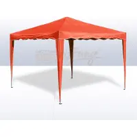 Dema Gartenpavillon faltbar 3x3 m, terracotta