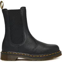 Dr. Martens Stiefel aus Leder in Schwarz