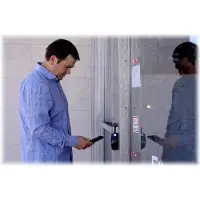 Igloohome Keybox 3, Smart-Padlock, Bluetooth, Code, Schwarz, Rubber/Steel, IP66, Akkustand
