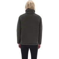 Hunter Sweatjacke Tiorga 1/4 Zip Borg Fleece Damen Kambaba Green-XS