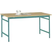 Manuflex BB3035.5021 Beistelltisch BASIS stationär mit Multiplex-Tischplatte in