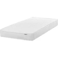 Beliani Taschenfederkernmatratze Hart 90 x 200 cm Schaumstoff Füllung 7 Zonen Matratze für Bett Schlafzimmer Modern
