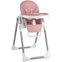 Nukido 700501 Kinderhochstuhl Belo mit Tisch – rosa