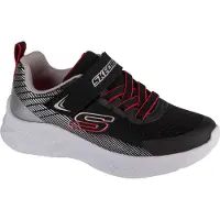 SKECHERS Microspec II - Zovrix 403924L-BKSR, Sneaker, für Jungen, Schwarz