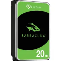 Seagate Barracuda 20TB, 20 TB, 7200 RPM, 512 MB, 3.5", SATA